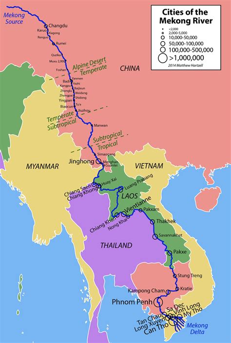the mekong river is the red river